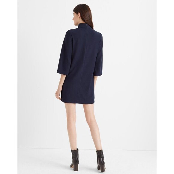 NWT Club Monaco Mock Neck 3/4 Sleeve Knit Mini Dress - Picture 2 of 15